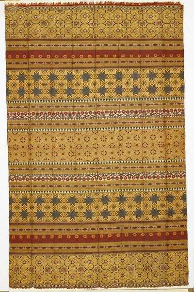 Key 169: Alhambra Silk, Nasrid, Granada, c. 1400 Silk, 237.5 x 152.3 cm On loan from The Hispanic Society of America, New York, NY