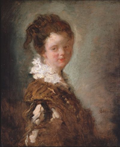 Jean-Honoré Fragonard, Young Woman, c.1769. Courtesy Dulwich Picture Gallery.