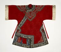 Jacket with border of steam ships 1860-1900 © The Trustees of the British Museum