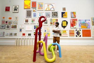Royal Academy Summer Exhibition - Vista panoramica delle oltre 1200 opere esposte nelle sale principali