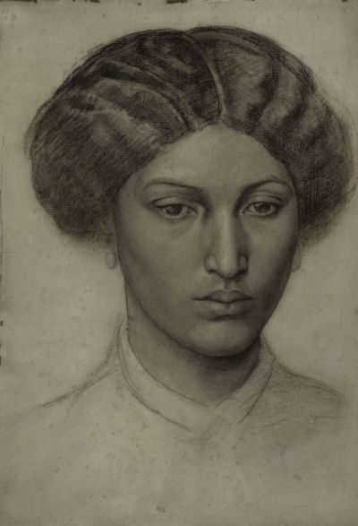 Dante Gabriel Rossetti
Head of a Young Woman [Mrs. Eaton?] 1863-65
© Cantor Arts Center, Stanford University; Museum Purchase Fund