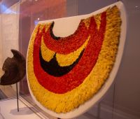 Feathered ‘ahu ‘ula (cape) © The Trustees of the British Museum, Photo by MKH