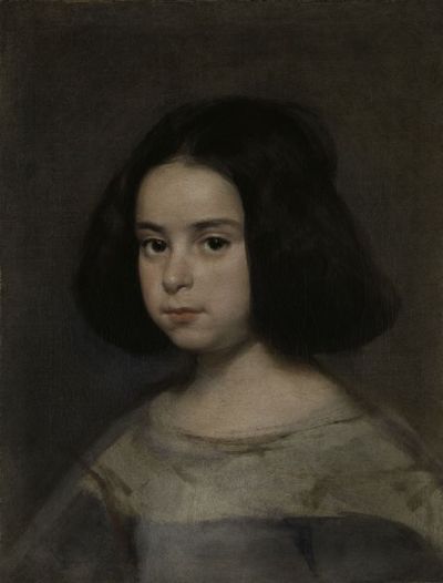 Key 27: Diego Rodríguez de Silva y Velázquez, Portrait of a Little Girl, c. 1638-42 Oil on canvas, 51.5 x 41 cm On loan from The Hispanic Society of America, New York, NY