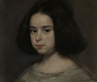 Key 27: Diego Rodríguez de Silva y Velázquez, Portrait of a Little Girl, c. 1638-42 Oil on canvas, 51.5 x 41 cm On loan from The Hispanic Society of America, New York, NY