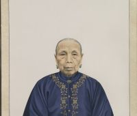 Unidentified artist, Portrait of Lady Li (Lu Xifu's Wife). Ink and colour on paper, China, about 1876. Gift of Mr. Harp Ming Luk. With permission of ROM (Royal Ontario Museum), Toronto, Canada. © ROM.