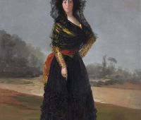 Key 55: Francisco de Goya y Lucientes, The Duchess of Alba, 1797 Oil on canvas, 210.3 x 149.3 cm On loan from The Hispanic Society of America, New York, NY