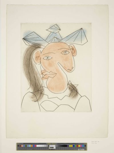 Head of a woman no. 7. Portrait of Dora
Maar, 1939
© Succession Picasso/DACS, London 2024.